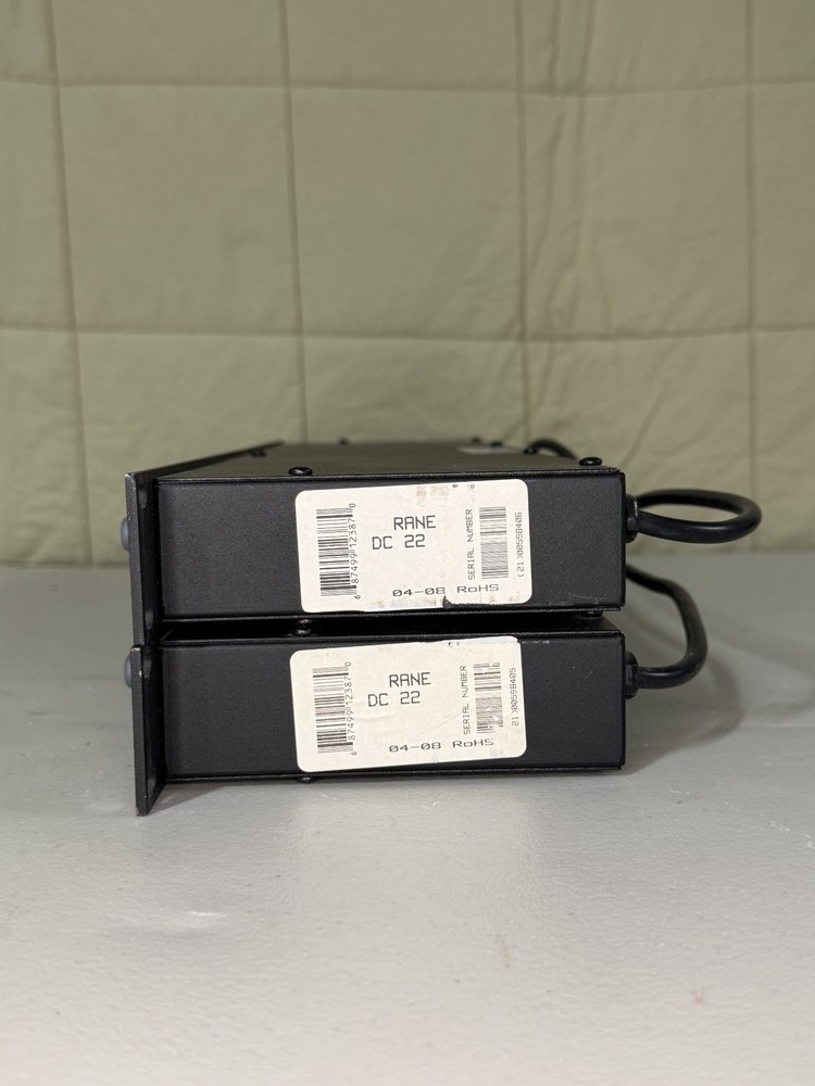 Rane DC-22 Dynamic Controller Compressor/ Gate 2-Channel