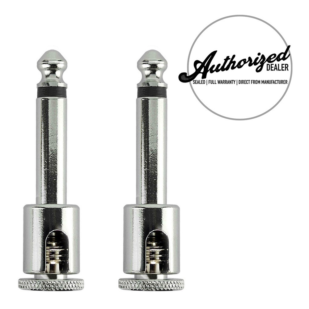 2 Pack | George L's .155 Right Angle Pedalboard Solderless Cable Plugs