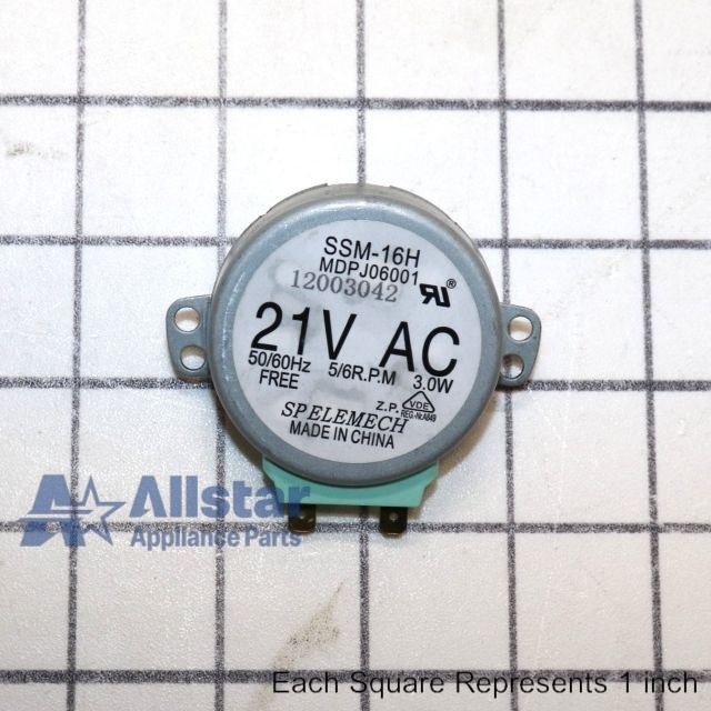 GE Microwave Turntable Motor WB26X10024