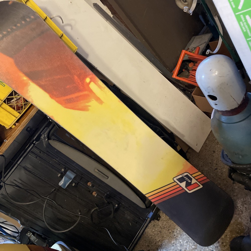 Vintage Nitro Formula 152 cm Snowboard With Bindings