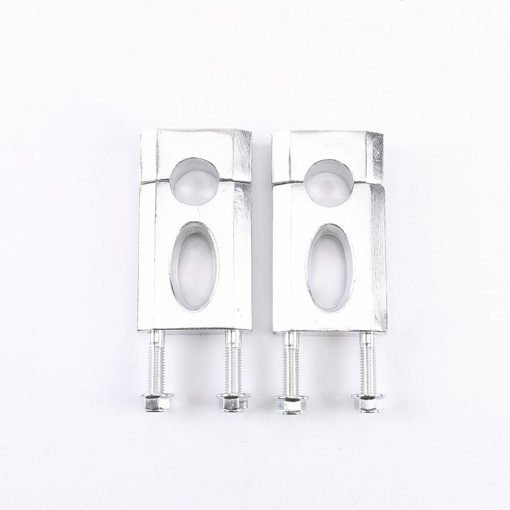 33mm Motorcycle Triple Tree 22mm Handlebar Riser Mounting Clamp Front Fork Bikes