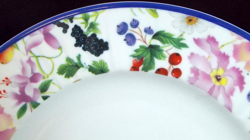 Royal Limoges Floraison 5 Piece Place Setting