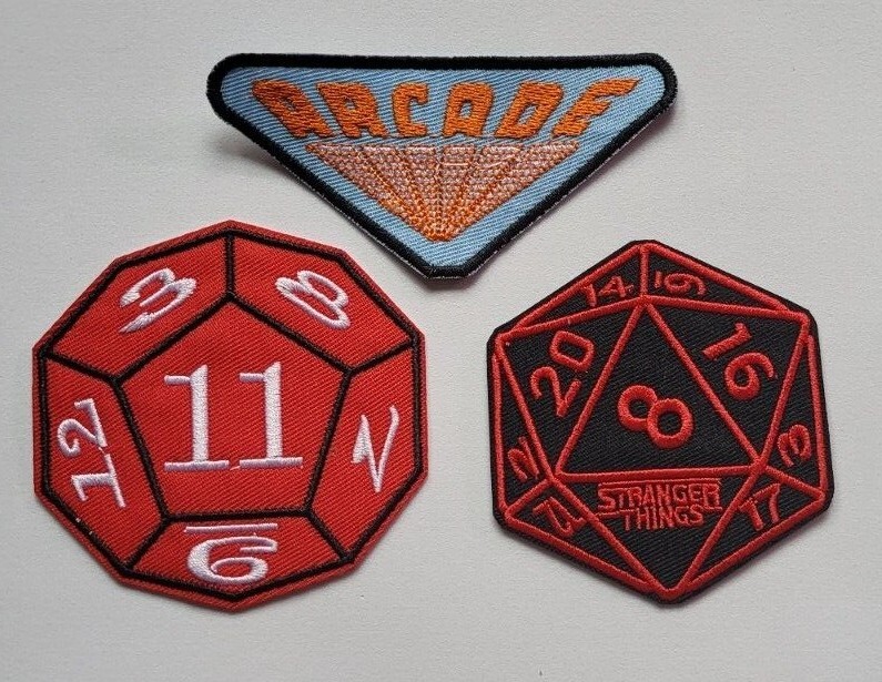 Stranger Things Patches. Your choice.
