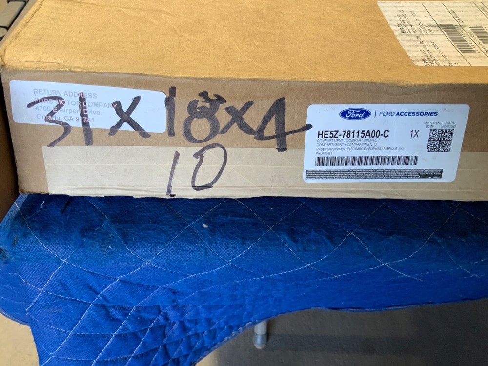 FORD SOFT SIDED FOLDING CARGO ORGANIZER HE5Z78115A00C