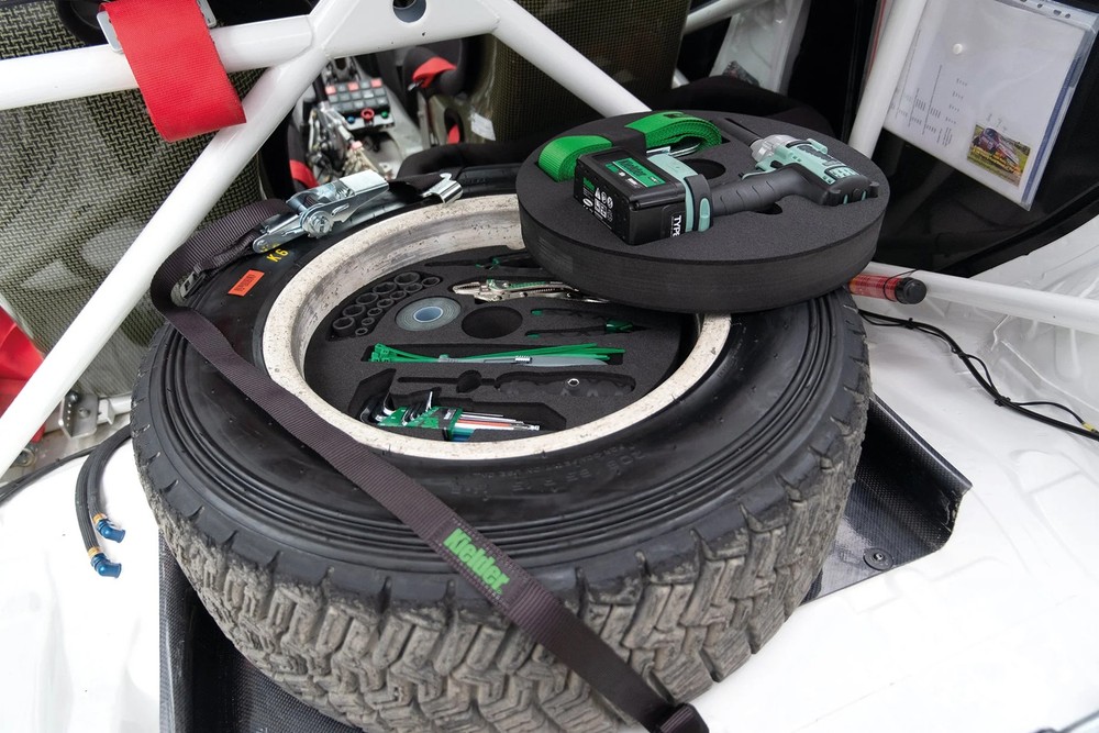 Spare Wheel Quick Release Wheel Strap