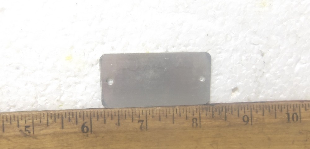 USA - A62LAV – Name / Identification Plate (NOS)