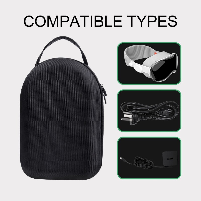 Hard Storage Bag Travel Carrying Case Replacement for Vision Pro