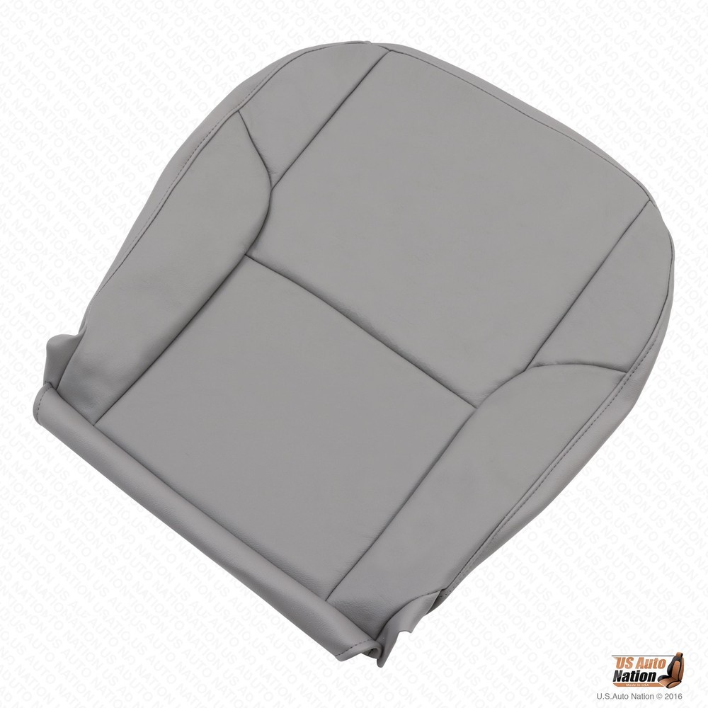 Driver Bottom Replacement Leather Cover Gray For 2004 2005 2006 Toyota 4Runner