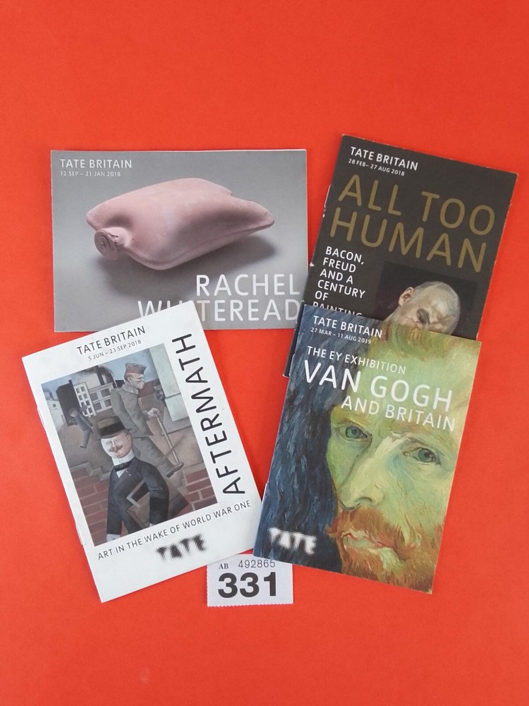 Tate Britain Guides / Programmes ×4  2017 - 2019  See Photos And Description