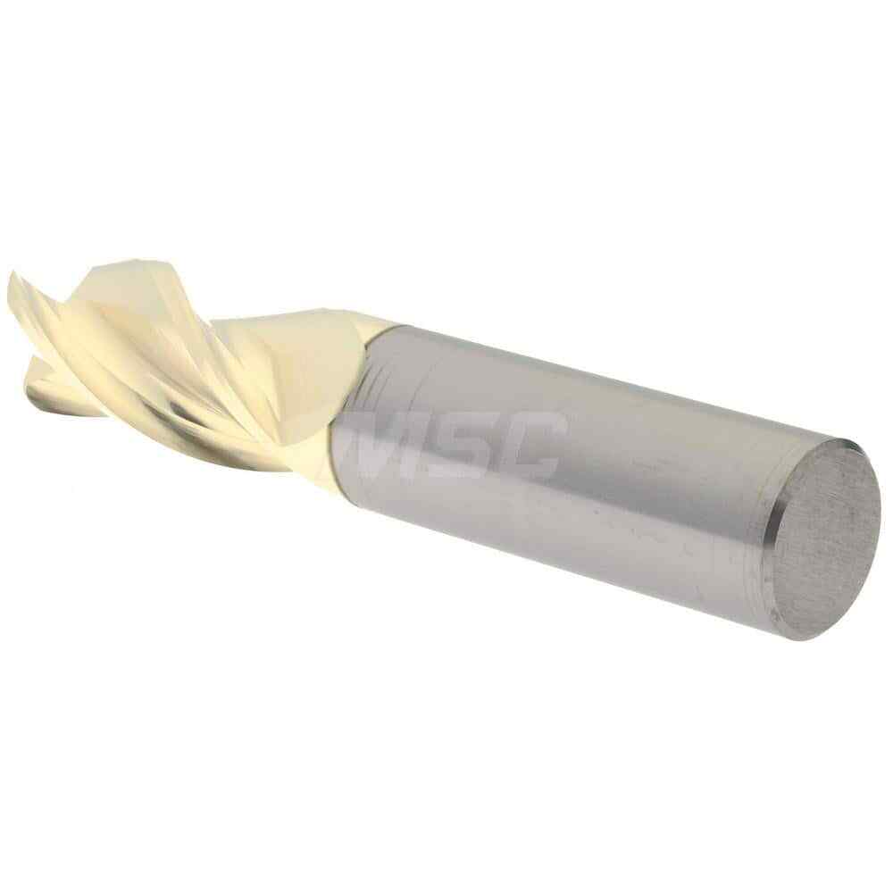 Accupro 3/4" Diam 3 Flute Single End Solid Carbide 0.12" Corner Radius End Mi...