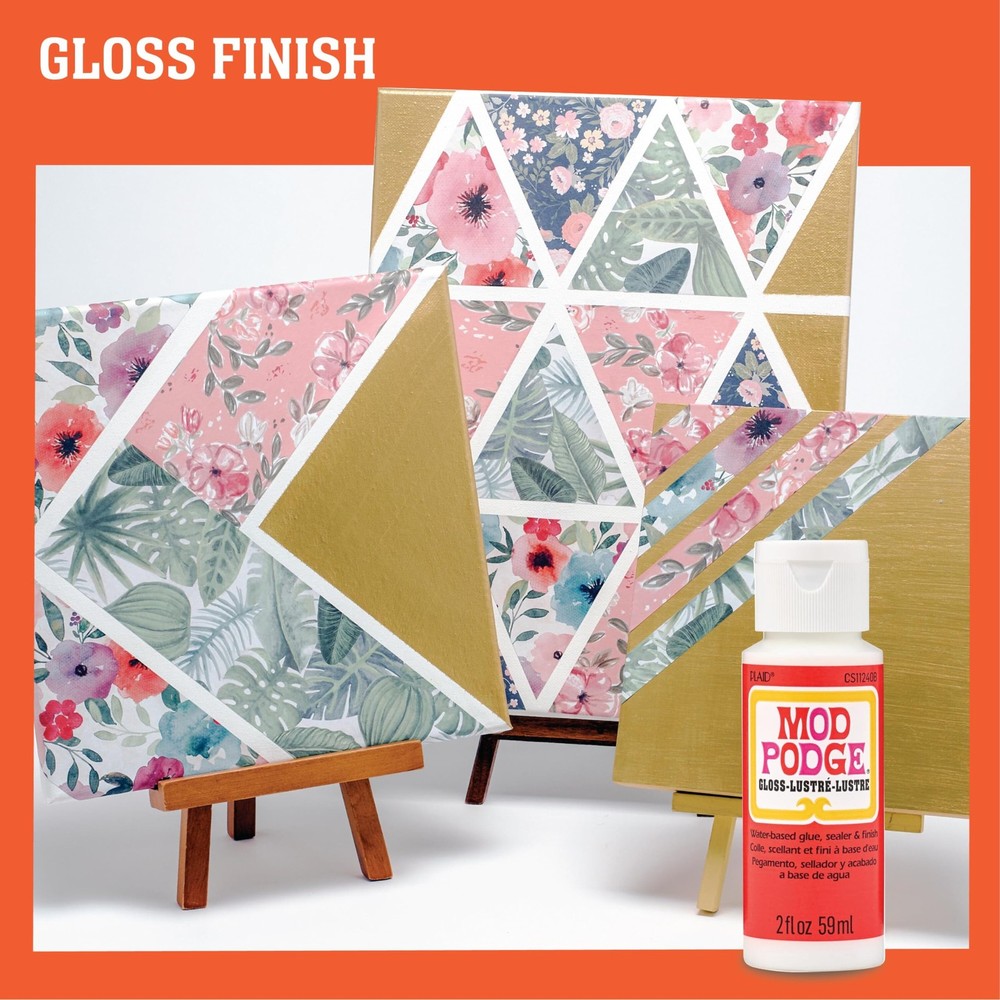 Mod Podge, Essential Decoupage Kit, Featuring 8 Formulas and 10 Assorted