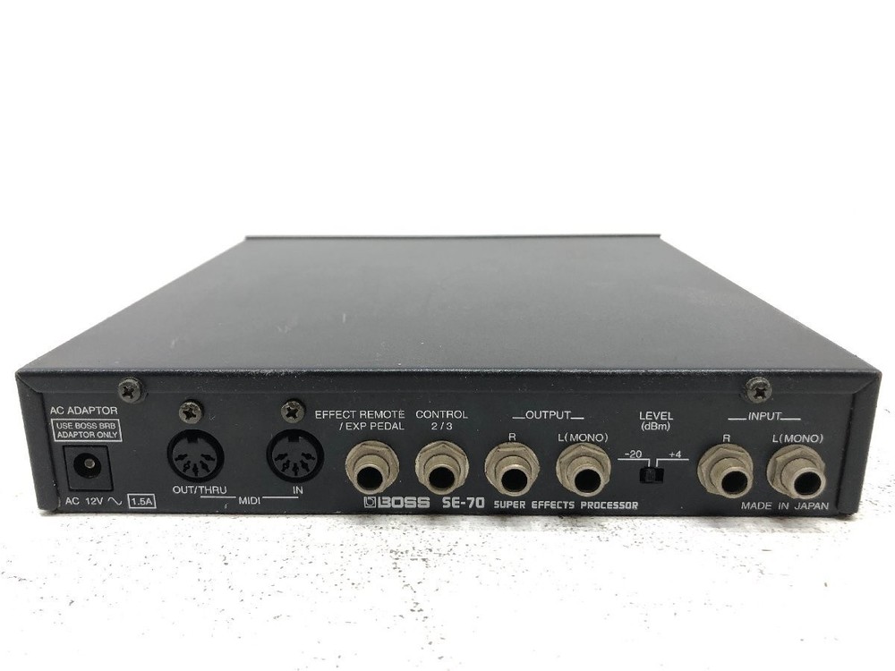Boss SE-70 Multi Super Effects Processor Good Condition Working Tested