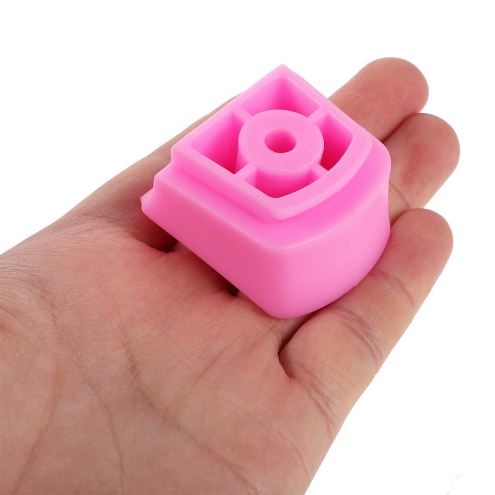 2pcs Inline Roller Skates Brake - Pink Stopper Block Replacement Skate
