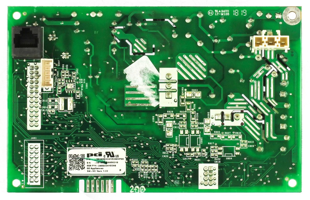 GE 265D3241G200 Dishwasher Control Board