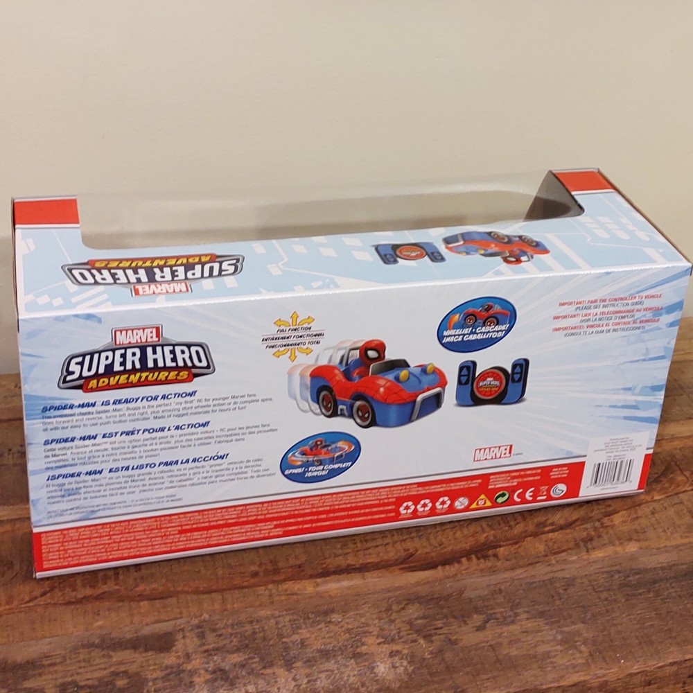 Remote Control Marvel Super Hero Adventures Spiderman Buggy Car RC