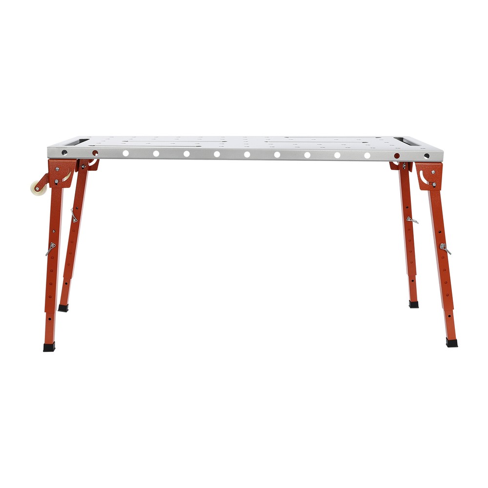 Portable Welding Table Welding Workbench Table Adjustable Folding Work Bench
