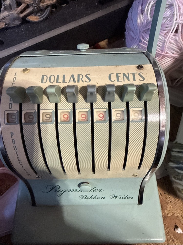 PAYMASTER SERIES 8000 Ribbon Check Writer