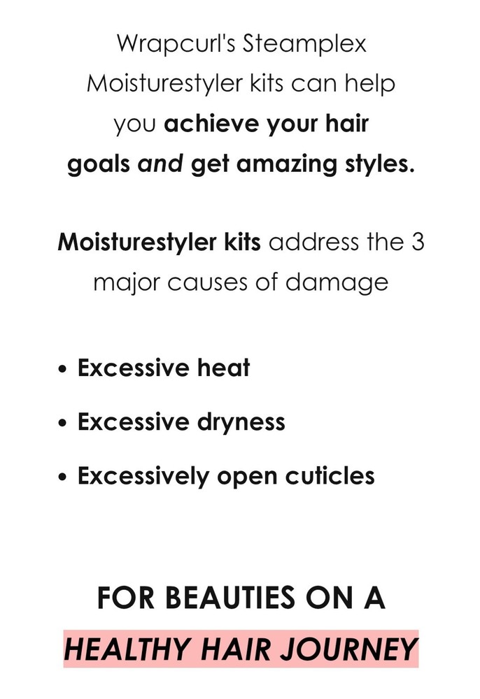 Wrapcurl's Steamplex Moisurestyler Kit