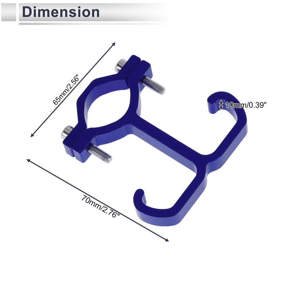 Alluper Motorcycle Compass Hook for Minio 1 Set Blue