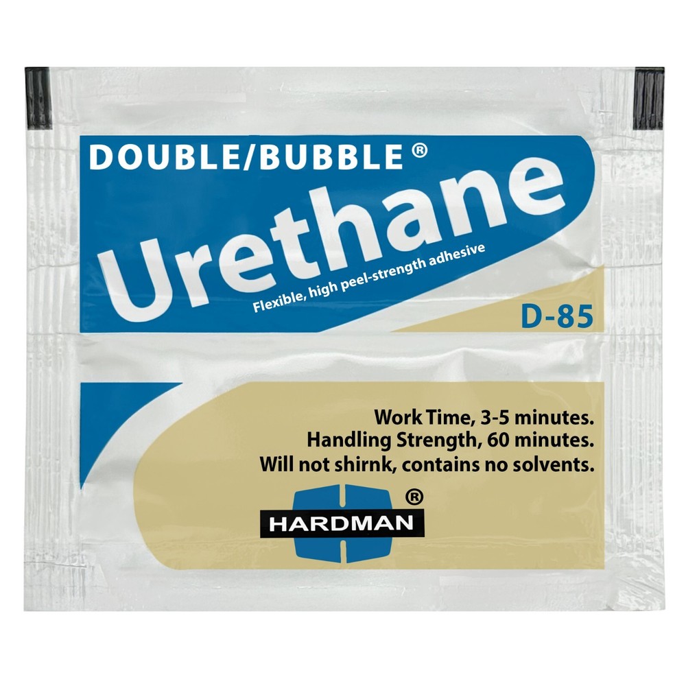 Hardman Double Bubble Blue Urethane D-85 Semi-Rigid Epoxy - 04023 (100 pack)