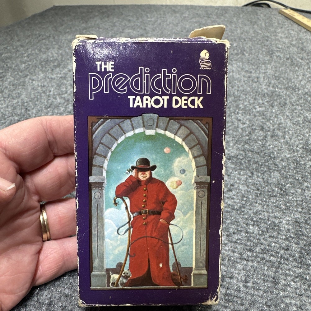 Prediction Tarot by Bernard Stringer 78 Card Tarot Deck USED