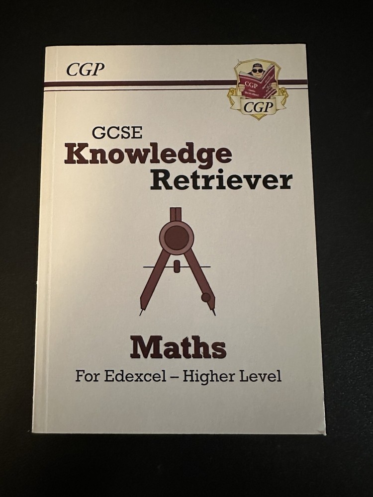 CGP GCSE Knowledge Retriever Maths For Edexcel- Higher Level