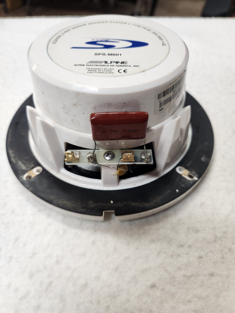 1ea Alpine SPS-M601 Marine SPEAKER