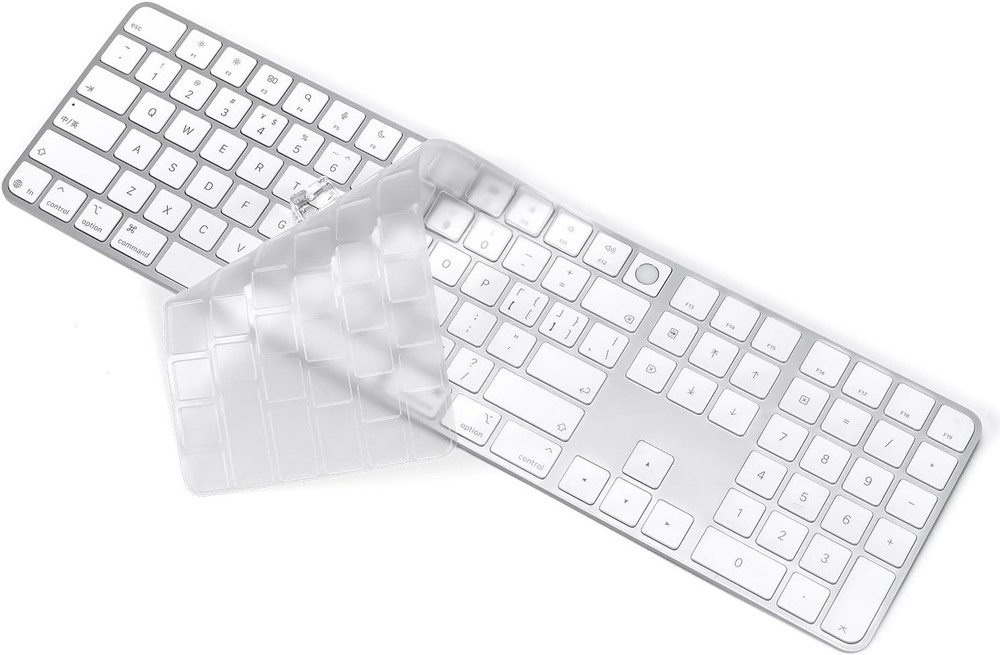 Keyboard Cover for 2024 Apple Magic Keyboard with Touch ID & Numeric Keypad