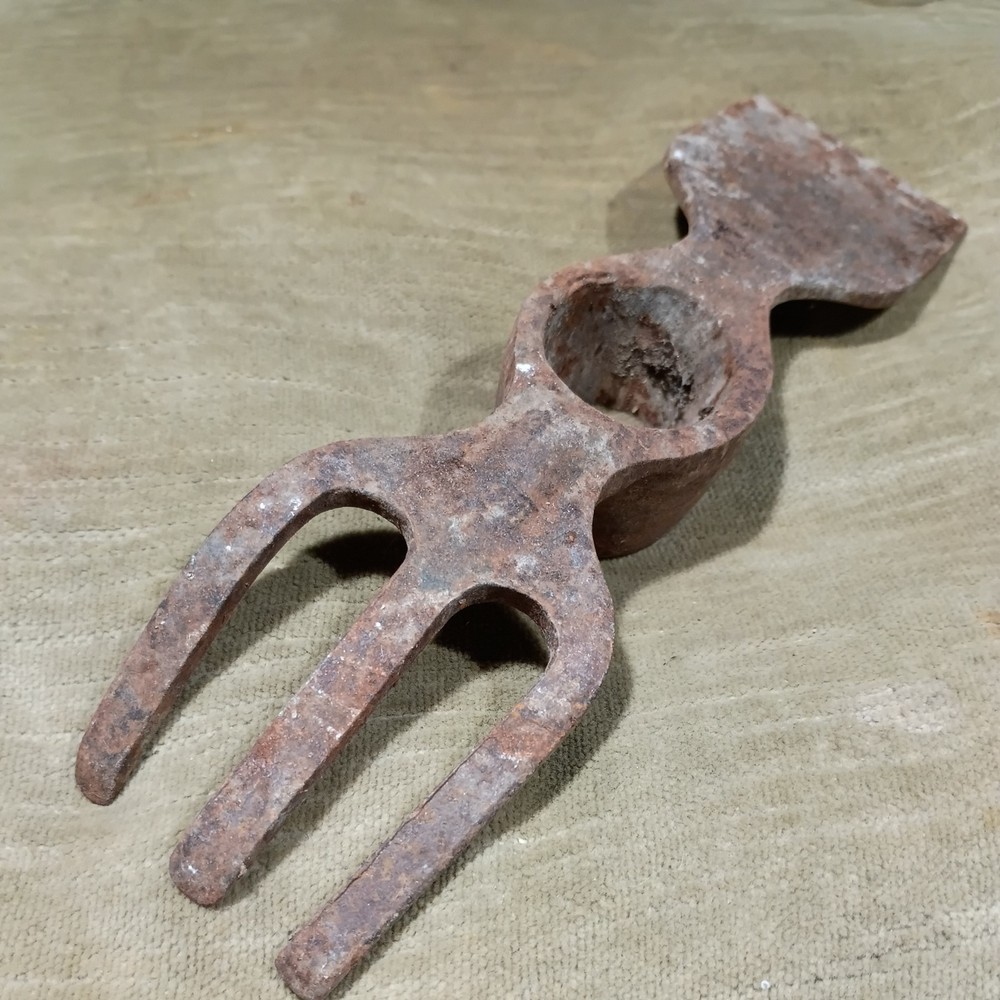 Vintage Mattock Cultivator Head