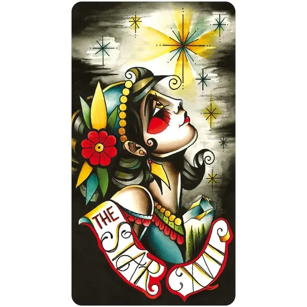Eight Coins Tattoo Tarot Borderless MINIATURE Edition – AUTHENTIC DECK