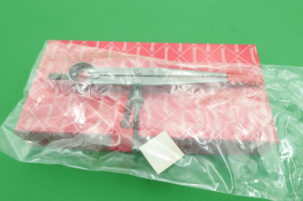 Starrett 83B-6 Yankee Spring Type Divider Flat Leg 6" Size Quick Spring Nut NOS