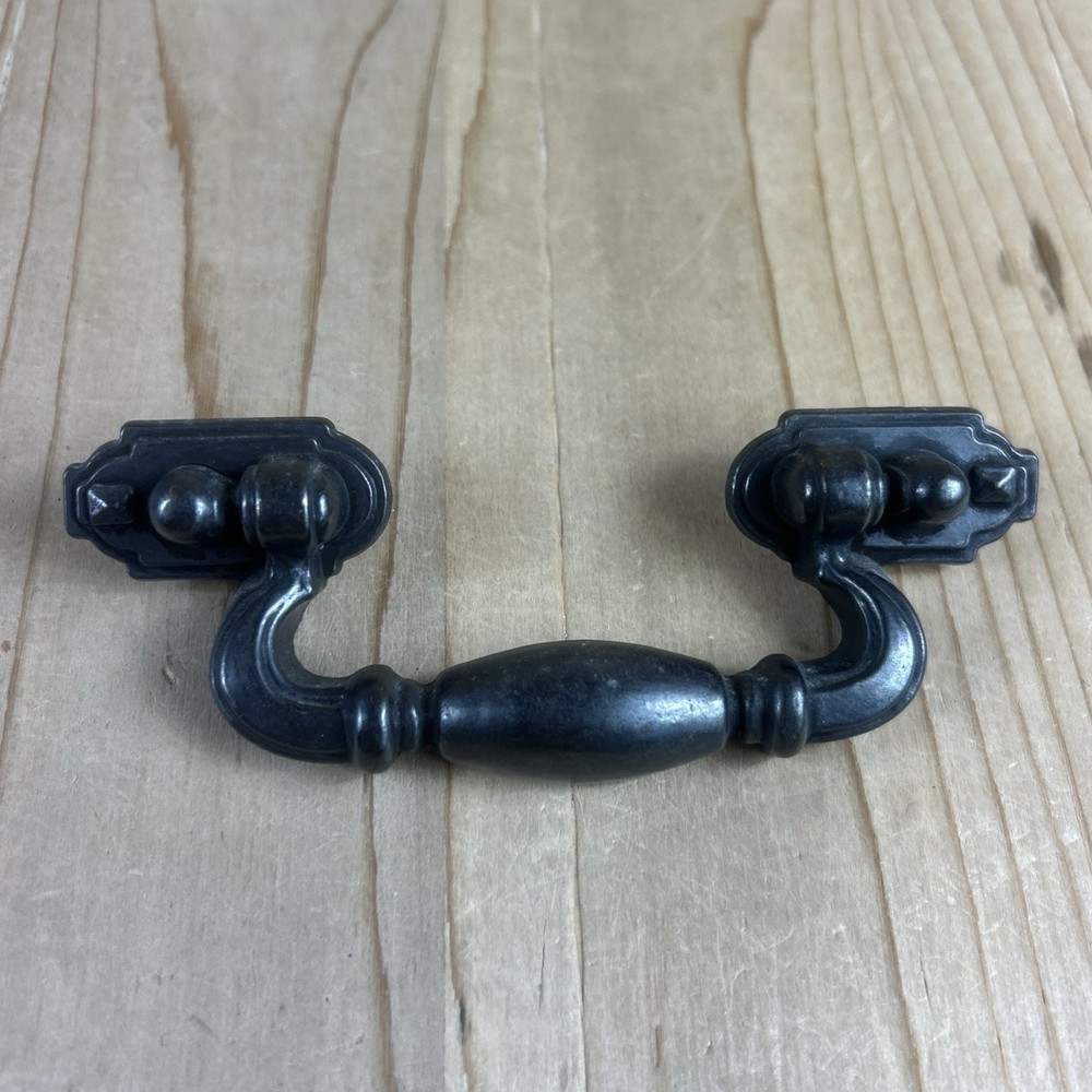 Vintage Drawer Pull Black Metal KI Inc CH3436 Canada 2000