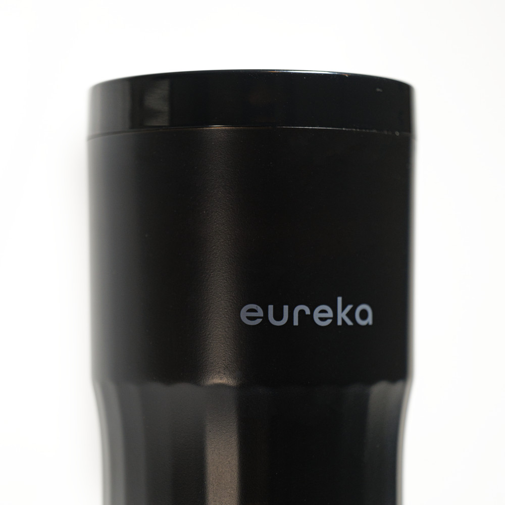 Eureka Temperature Control Smart Travel Black Coffee Mug 12oz Self-Heating