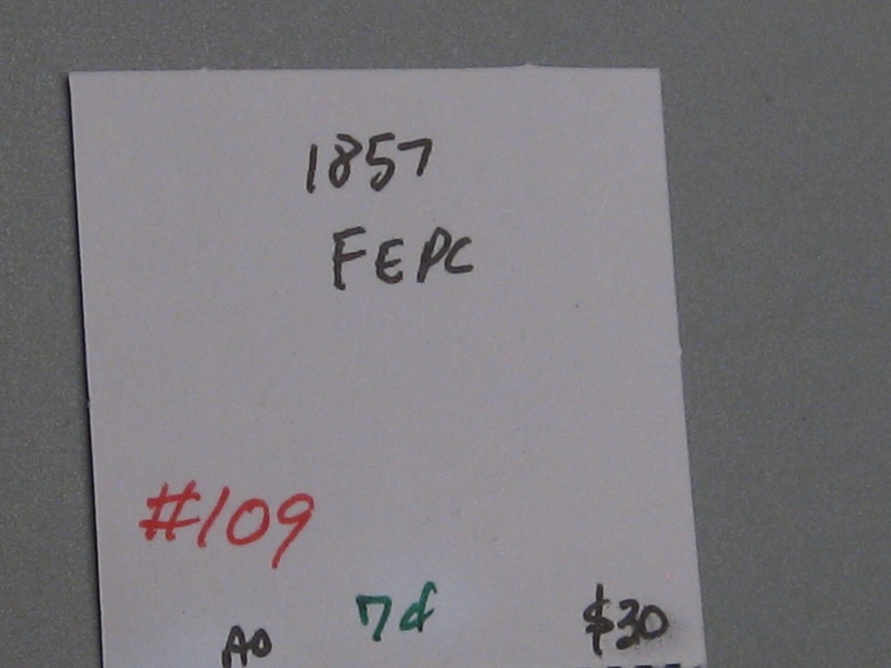 1857 US Flying Eagle Penny One Cent. #109