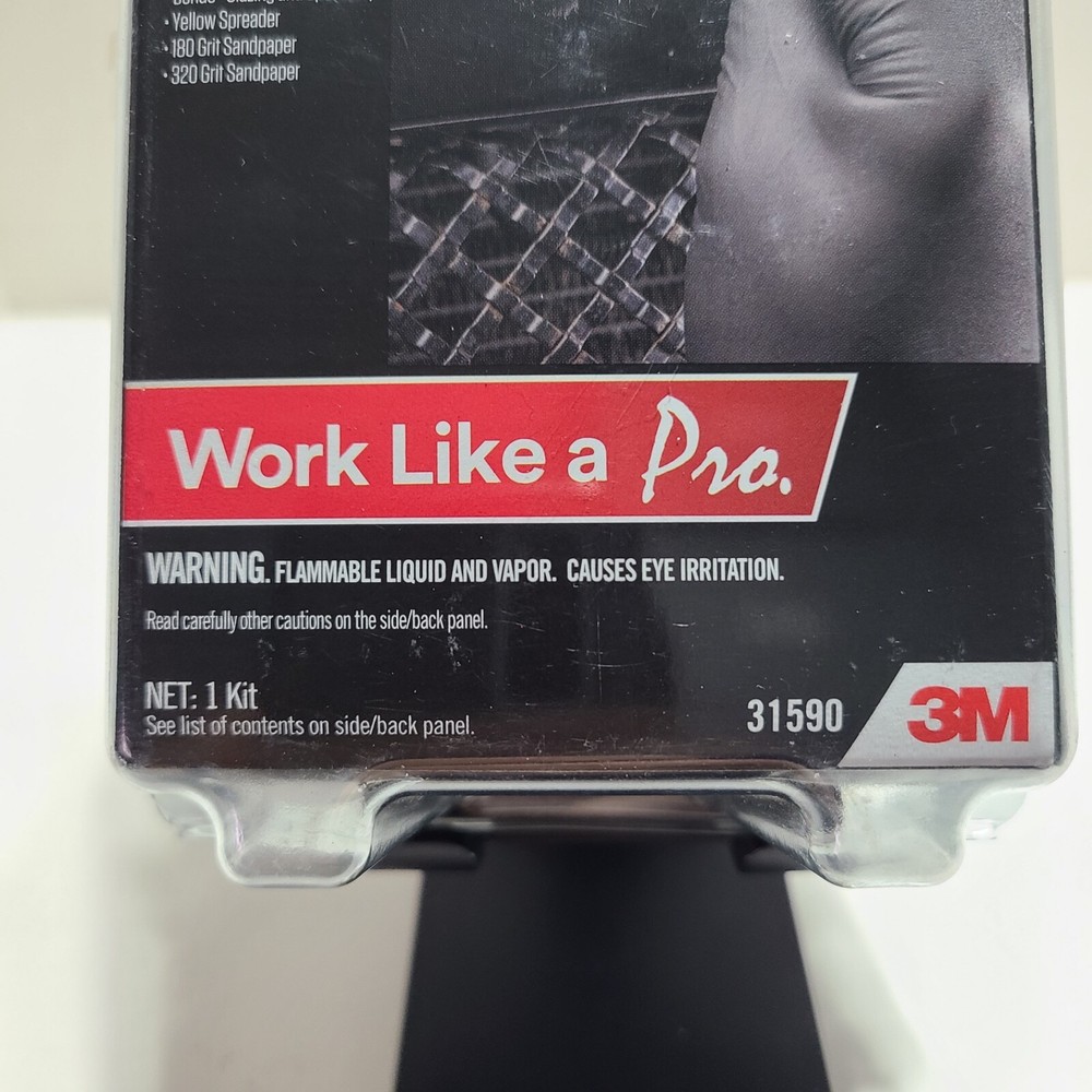 3M Bondo Scratch & Rock Chip Repair Kit. Paintable • Permanent • Non-Shrinking.