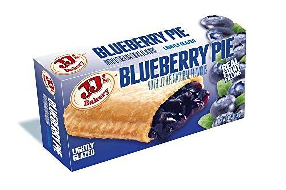 JJ's Bakery Blueberry Pie, 4 Ounce -- 12 per case