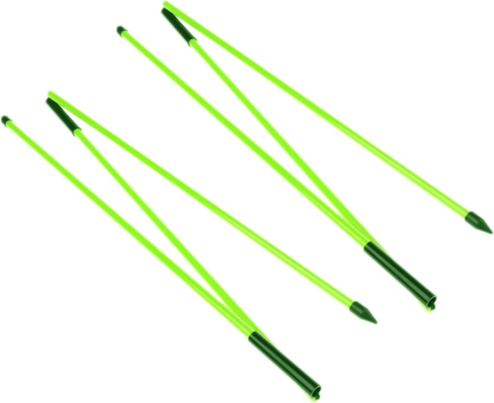 2 Pack 48 Inch Golf Alignment Sticks Swing Training Aid Equipment Practice Rods
