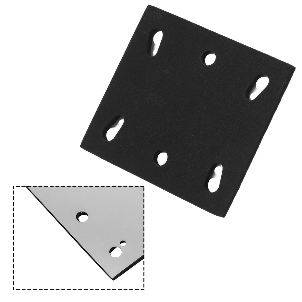 Practical Sander Pad Backing Pad Sander Backing Pad Sponge Black Sliver