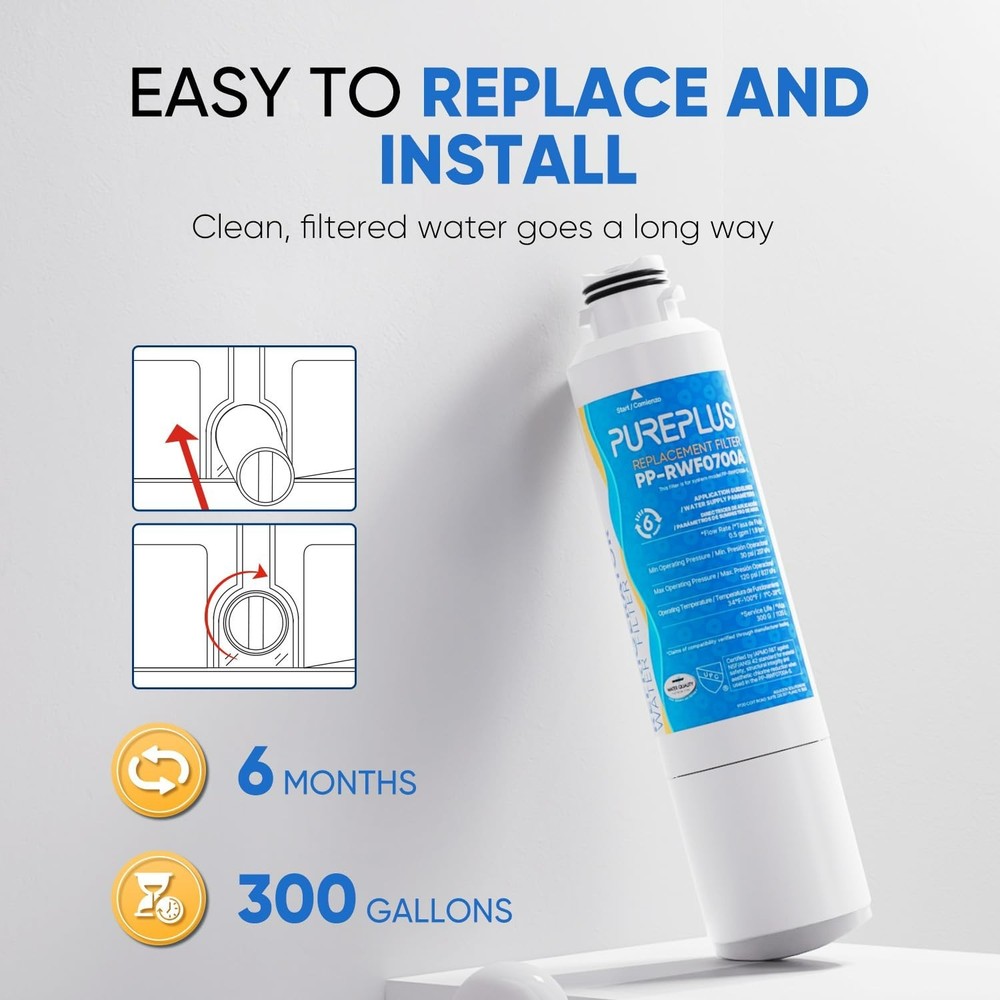 PUREPLUS DA29-00020B Replacement for Samsung DA29-00020A/B, DA29-00020B-1, 4PACK