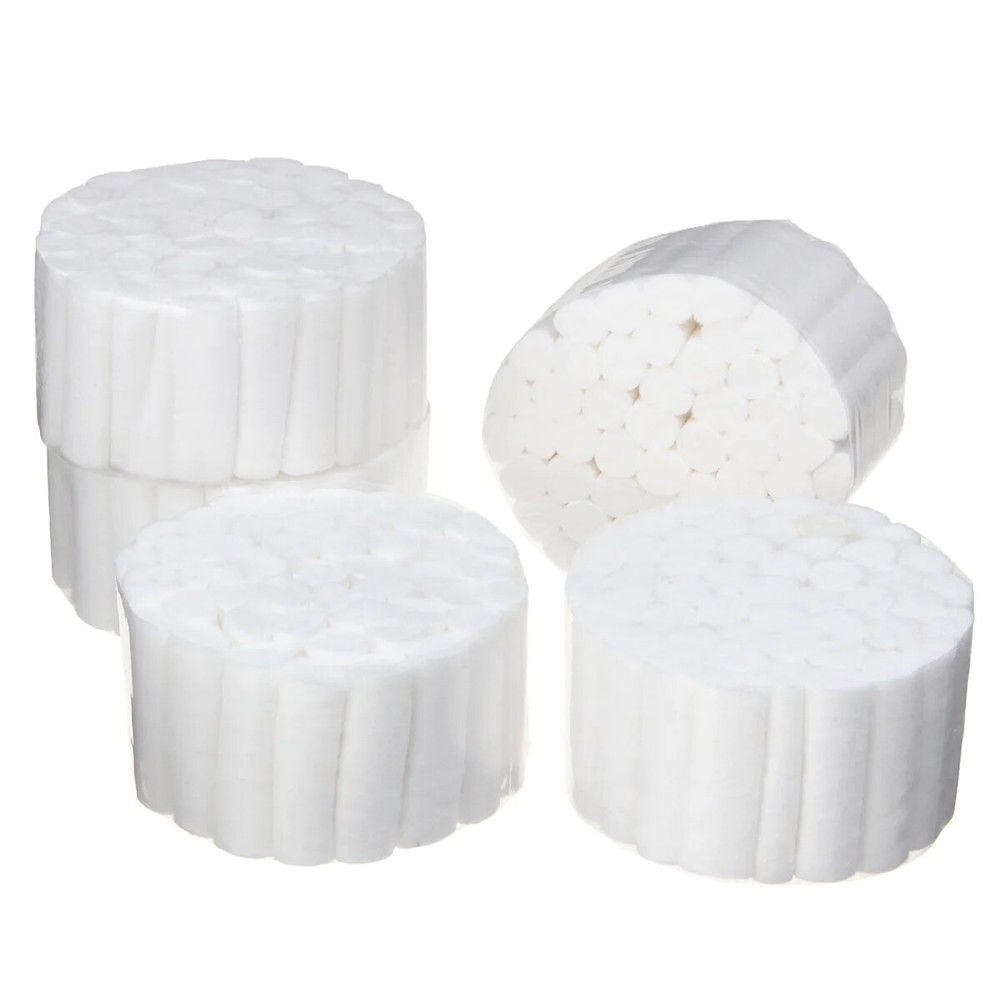 Dental Cotton Rolls 1-1/2" x 3/8", (#2 Medium)