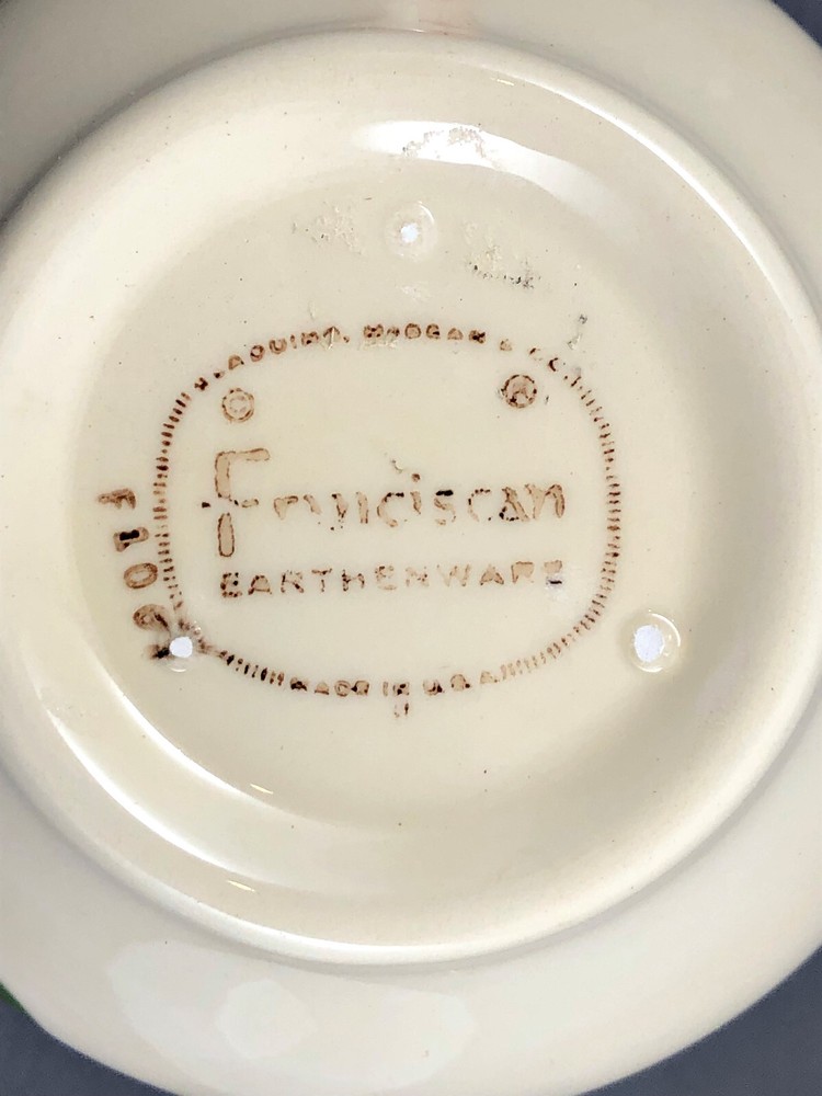 Franciscan Apple Pattern Creamer USA - Excellent