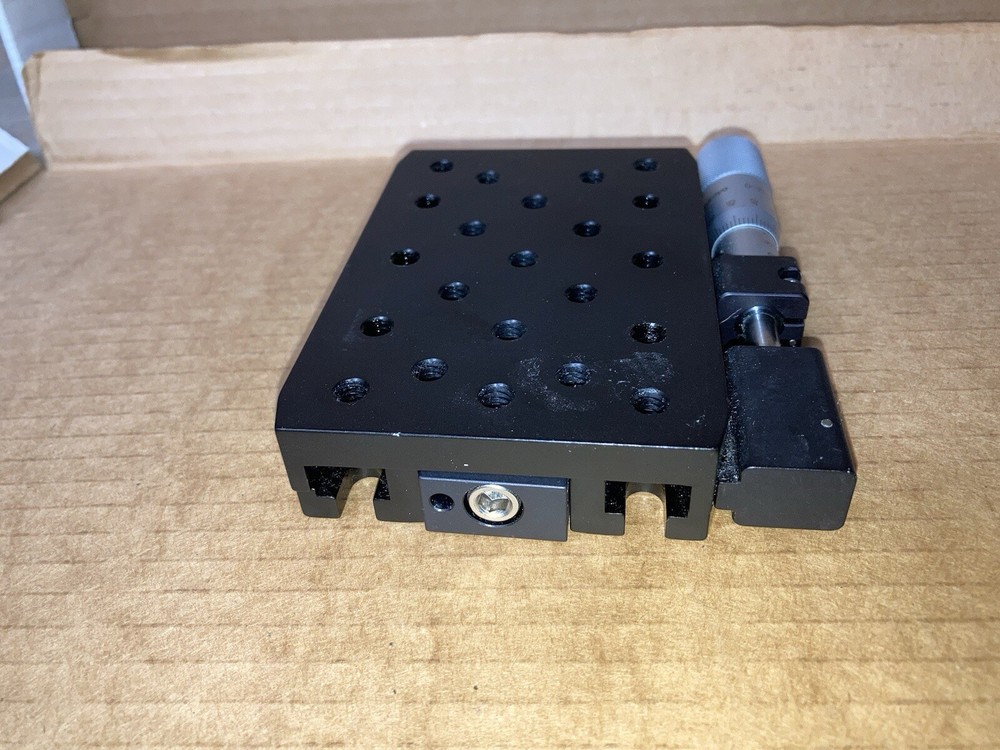 25mm Travel Linear Translation Stage, Side-Mounted Micrometer