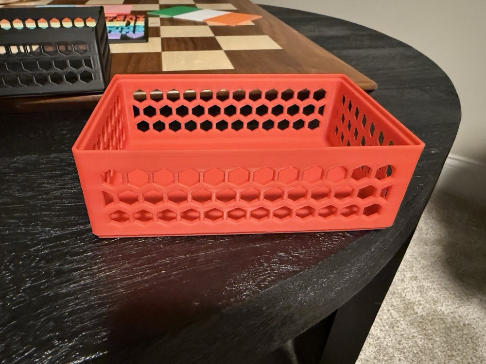Homemade Plastic Stackable Into The Lock Trays Set Of Four