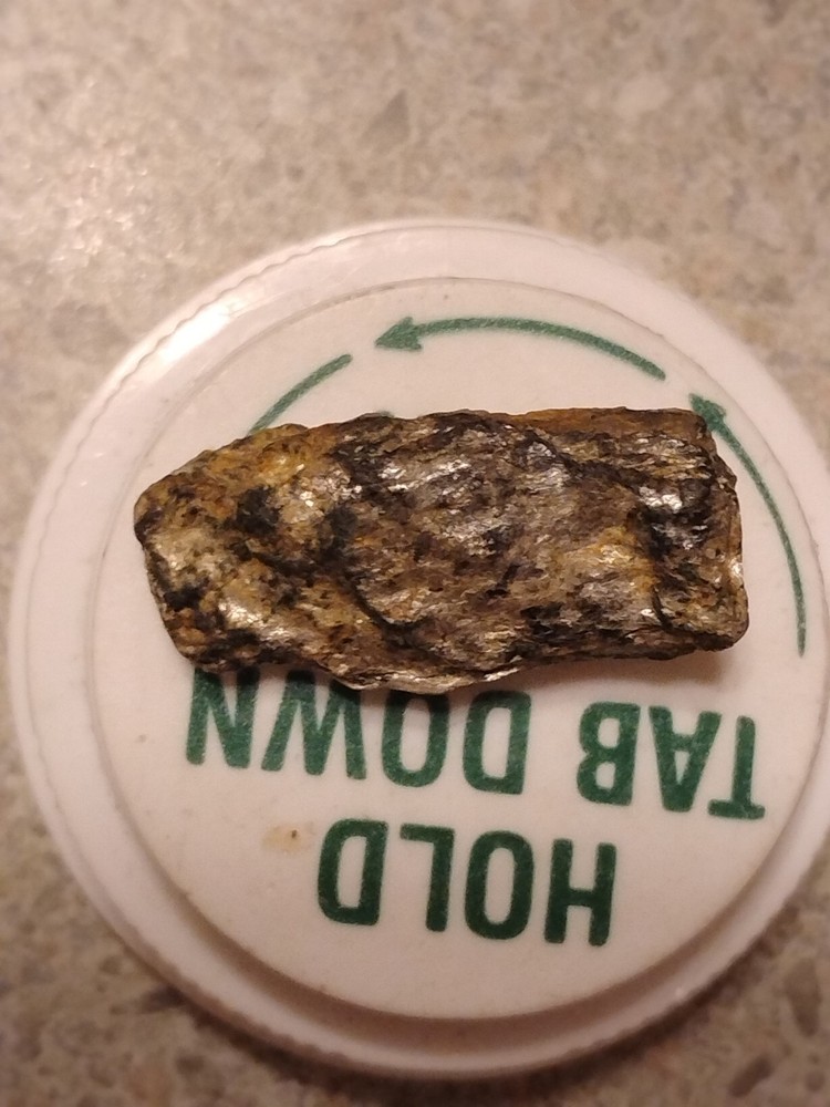 Native Platinum Nugget W/Quartz