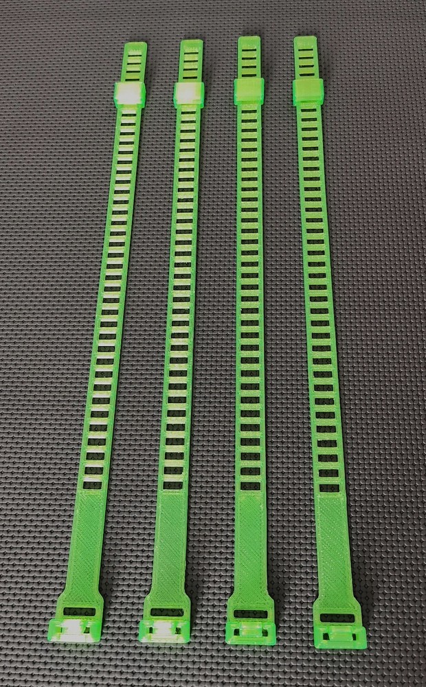 "18mm FlexiSmart Tie" - TPU fixing strap system with secure closure!