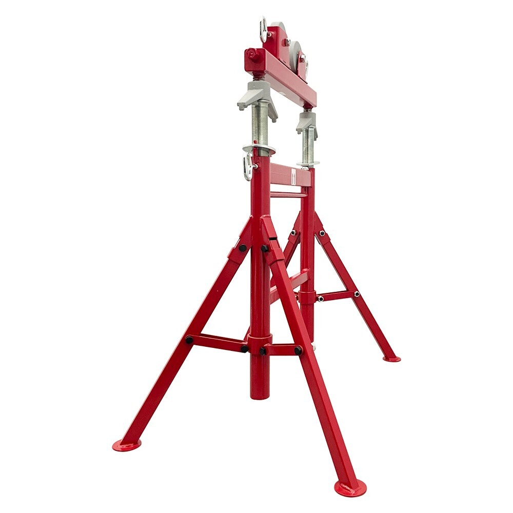 Adjustable 29"-43"H Tube Pipe Roller Support Stand Welding Positioner