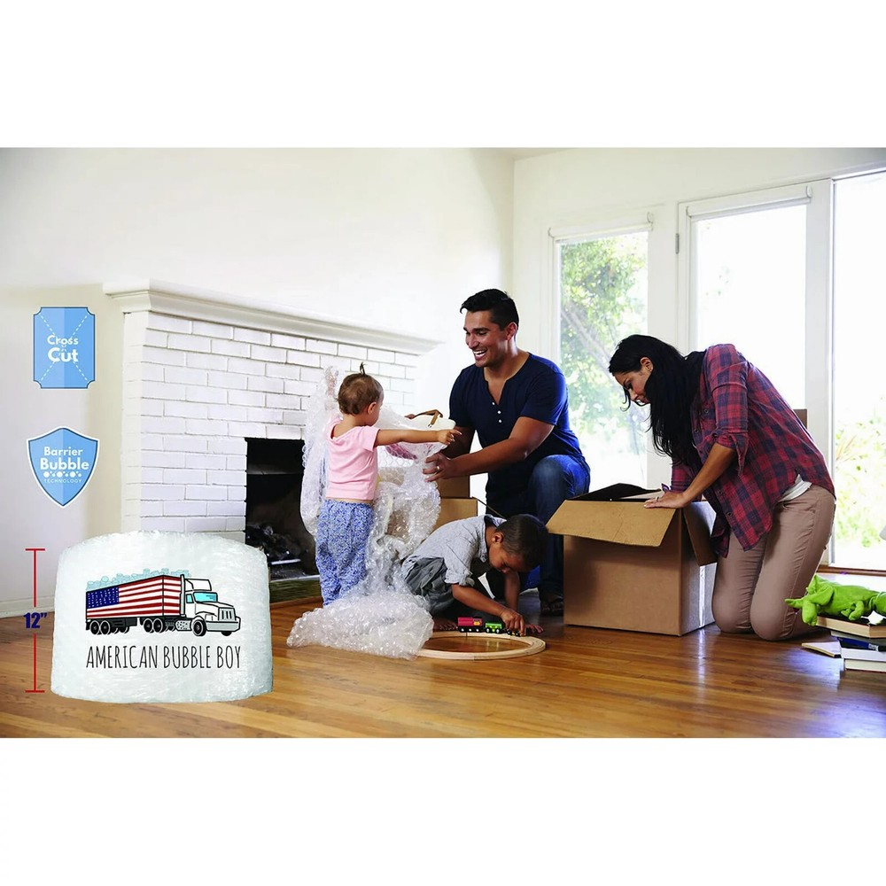 Official Sealed Air Bubble Wrap - American Bubble Boy 400' Medium 5/16"