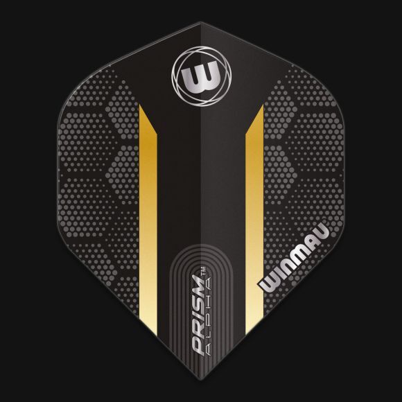 Prism Alpha Black & Gold Hexagon Extra Thick