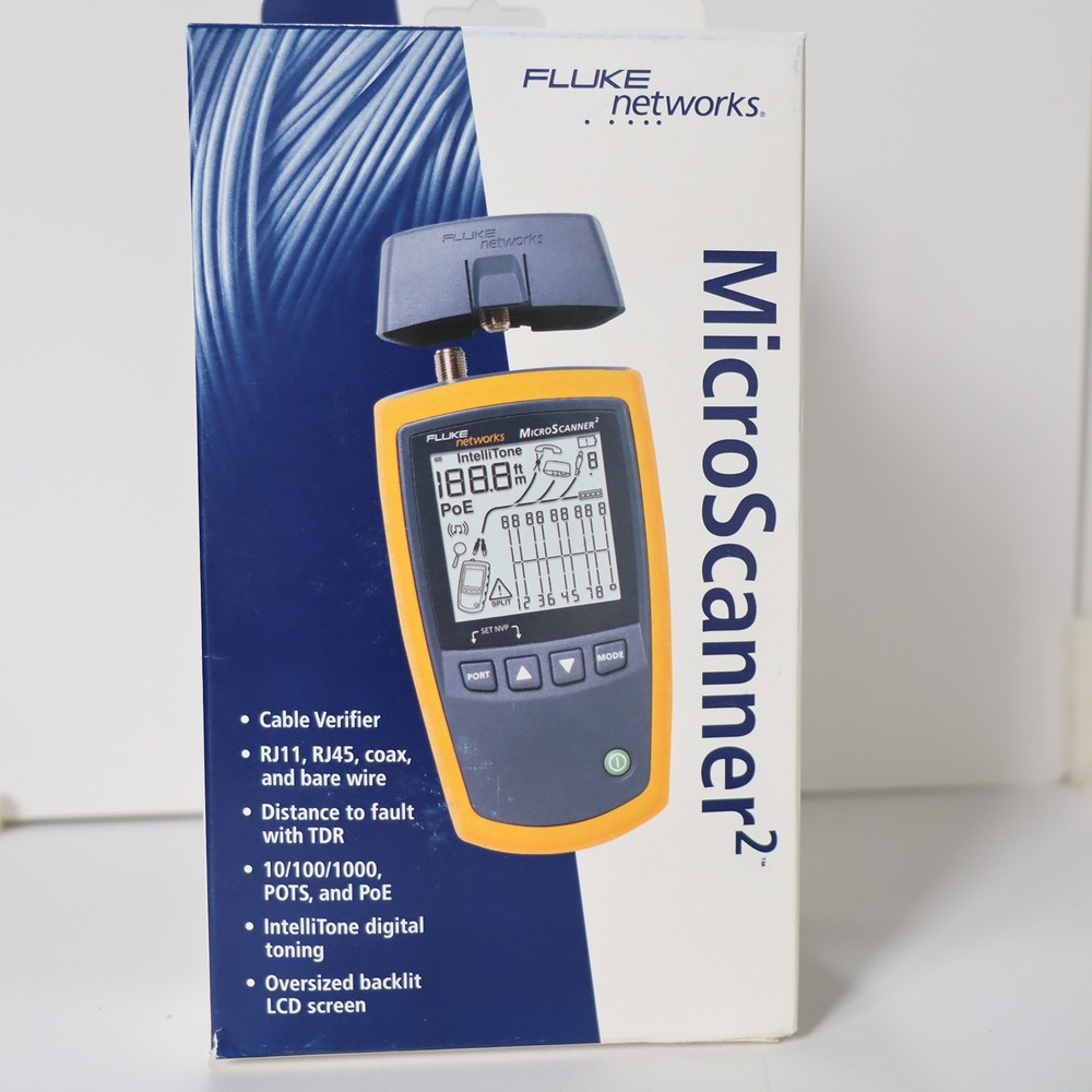 Fluke Networks MS2-100 Microscanner2 Cable Verifier