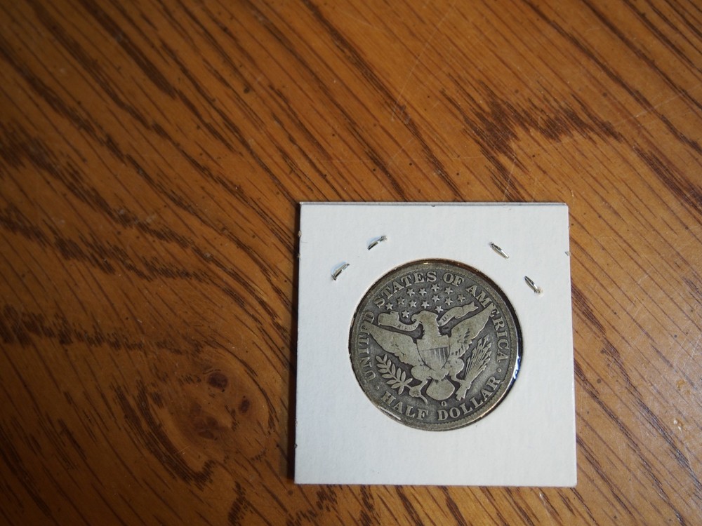 `1909 O Barber Half, very good condition, 90 % silver